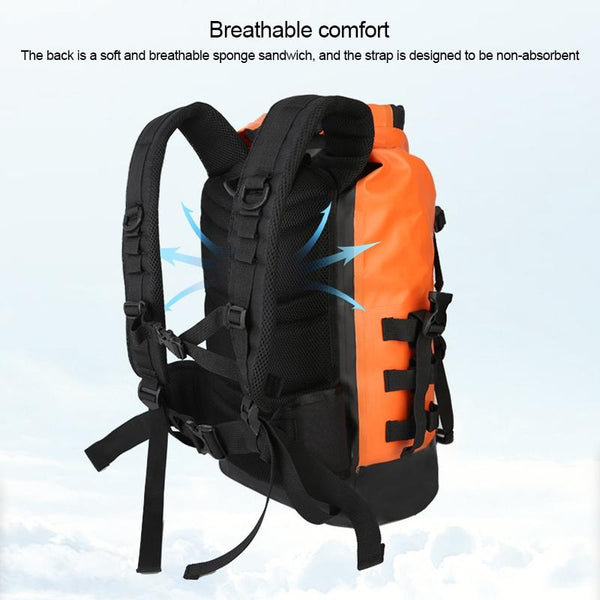 Waterproof Upstream Storage Shoulder Bag L For Mountaineering Yellow Climbing Bags