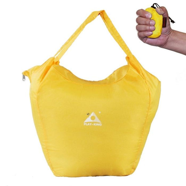 Ultralight Foldable Anti Splash Bag For Outdoor Climbing Portable And Durable Yellow Climbing Bags