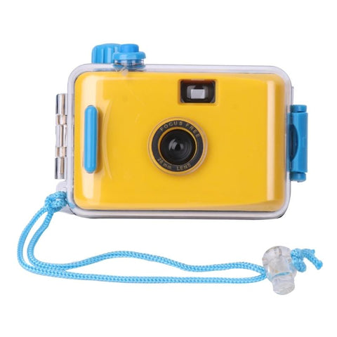 Waterproof Retro Film Camera For Kids Mini Point And Shoot Audio Video Digital Cameras
