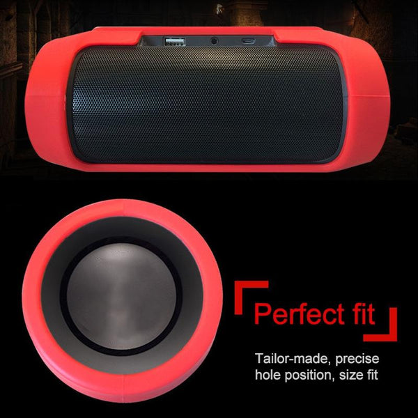 Waterproof Shockproof Silicone Case For Jbl Charge 2+ Yellow Cases Covers & Skins