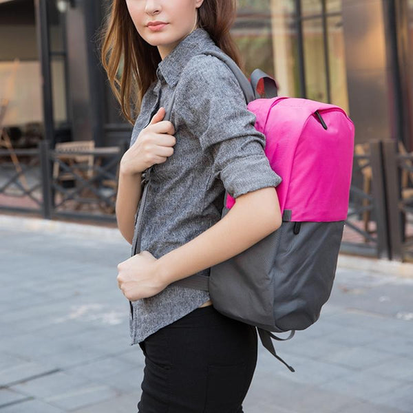 Xy Series Multi Functional Backpack For 13.3 Inch Laptop Fashion Colour Matching Yellow Laptop Cases & Bags