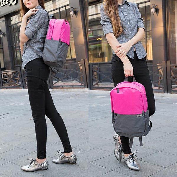 Xy Series Multi Functional Backpack For 13.3 Inch Laptop Fashion Colour Matching Yellow Laptop Cases & Bags