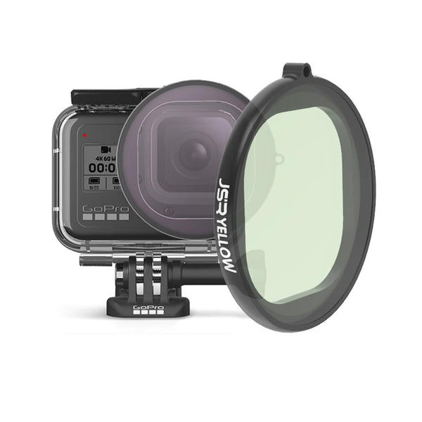 Gopro Hero8 Round Diving Lens Filter Yellow Other Lenses & Filters