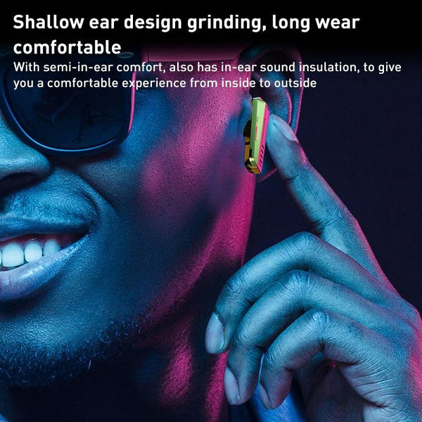 Wireless Pioneer Bluetooth Earphones Vb05 Yellow Earbuds