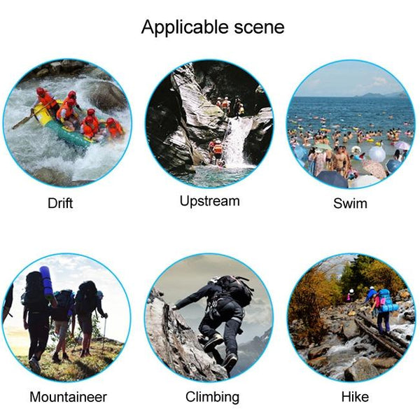 25L Outdoor Waterproof Dual Shoulder Strap Dry Bag Pvc Barrel Design Yellow Dry Bags