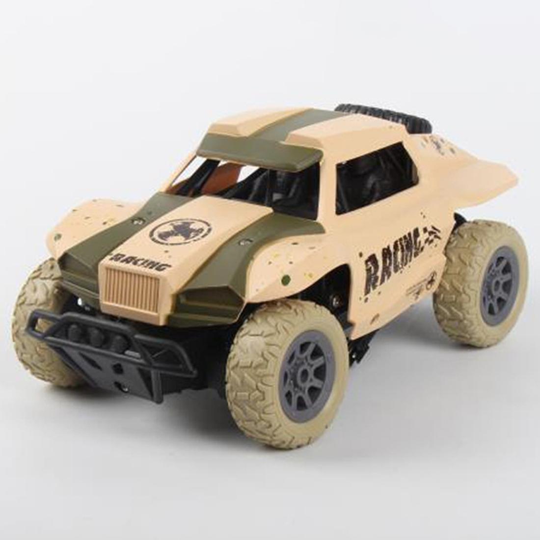 High Speed Off Road Drifting Toy Truck With 27Mhz Remote Control For Kids Yellow Remote Controlled Toys