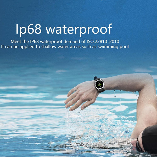 Waterproof Smart Bracelet With Heart Rate Monitor And Multi Sport Mode Brown Activity Trackers