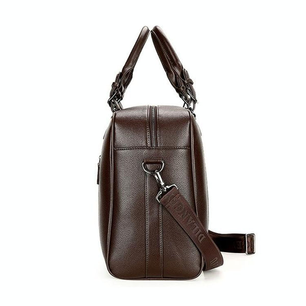 Large Leather Gym & Travel Bag Spacious Stylish Gym Bags