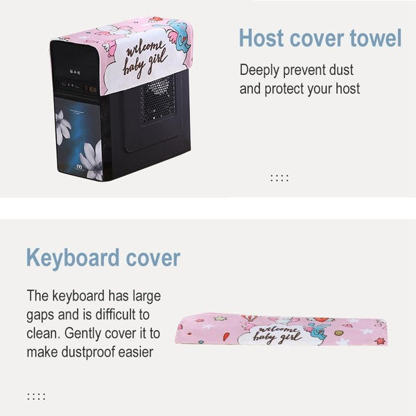 32 Inch Dust Proof Cover For Desktop Computer Lcd Monitor Catch Butterflies Other Laptop & Desktop Accs