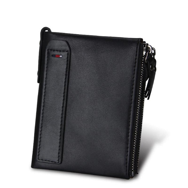 Men Leather Rfid Blocking Card Holder Wallet 12.1X9.4X2.7Cm Ccb1085z Wallets
