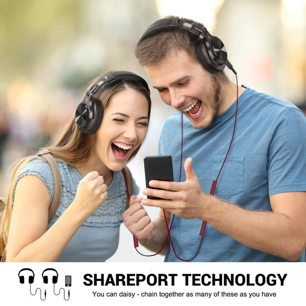 Noise Cancelling Headset With Mic Brown Headsets