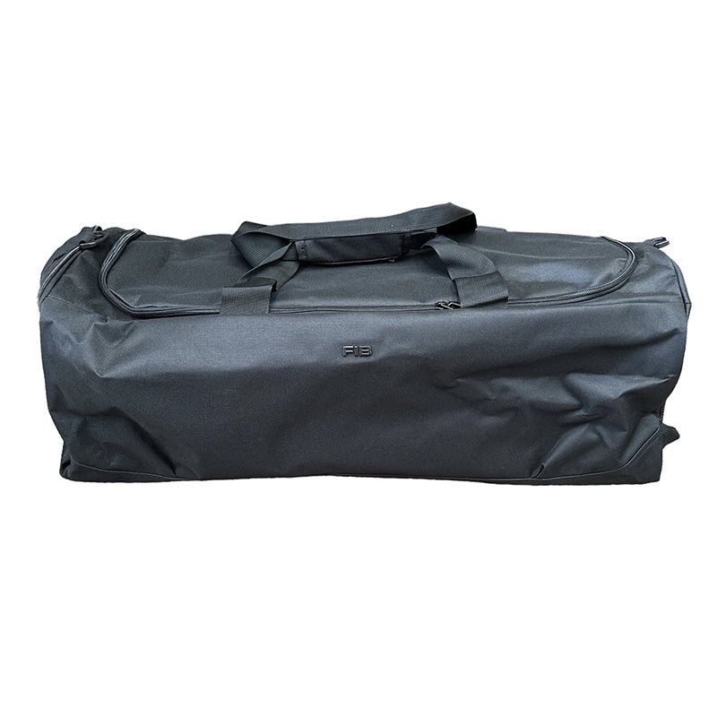 Fib 60L Sports Duffle Bag Duffel Gym Canvas Travel Foldable Black Duffle Bags