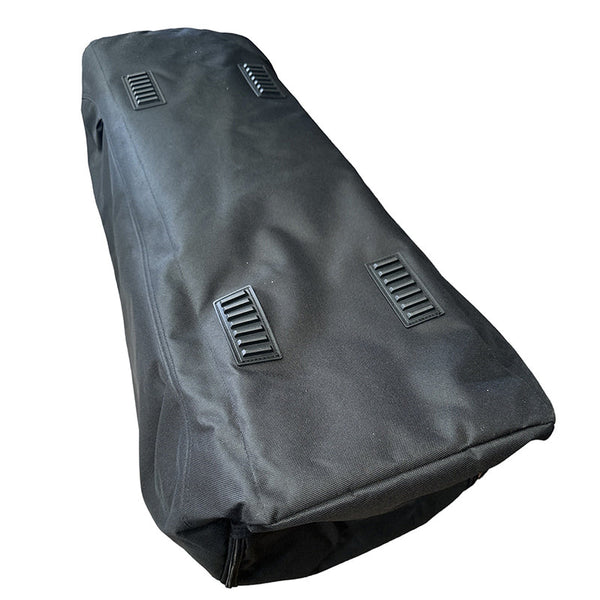 Fib 60L Sports Duffle Bag Duffel Gym Canvas Travel Foldable Black Duffle Bags