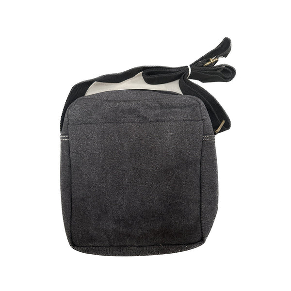 Fib Explorer Canvas Cross Body Travel Bag Black Bags