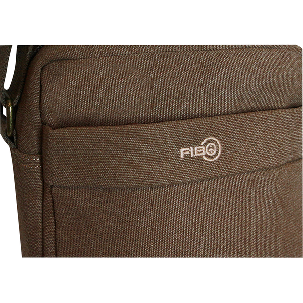 Fib Explorer Canvas Cross Body Travel Bag Khaki Bags