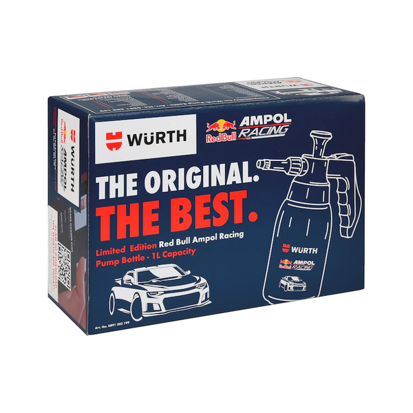 1L Wurth Redbull Ampol F1 Racing Brake Cleaner Specific Pump Spray Bottle Unfilled Brake Parts