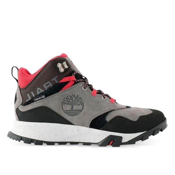 Timberland Mens Garrison Trail Waterproof Mid Hiking Boots High Top Dark Grey Us 8 Men's Boots