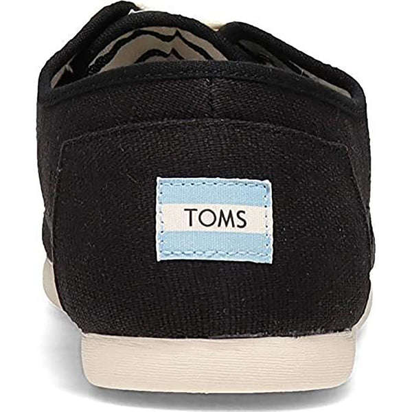 Toms Heritage Mens Canvas Casual Shoes Sneakers Lace Up Low Cut Black Us 9 Athletic Shoes