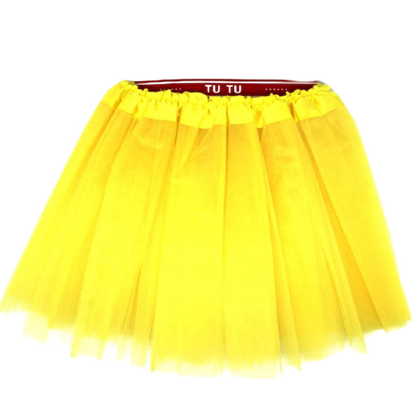 Br Costumes 2X Tulle Ballerina Tutu Small 3 Layer Children's Skirt Yellow & Green Australia Day Skirts