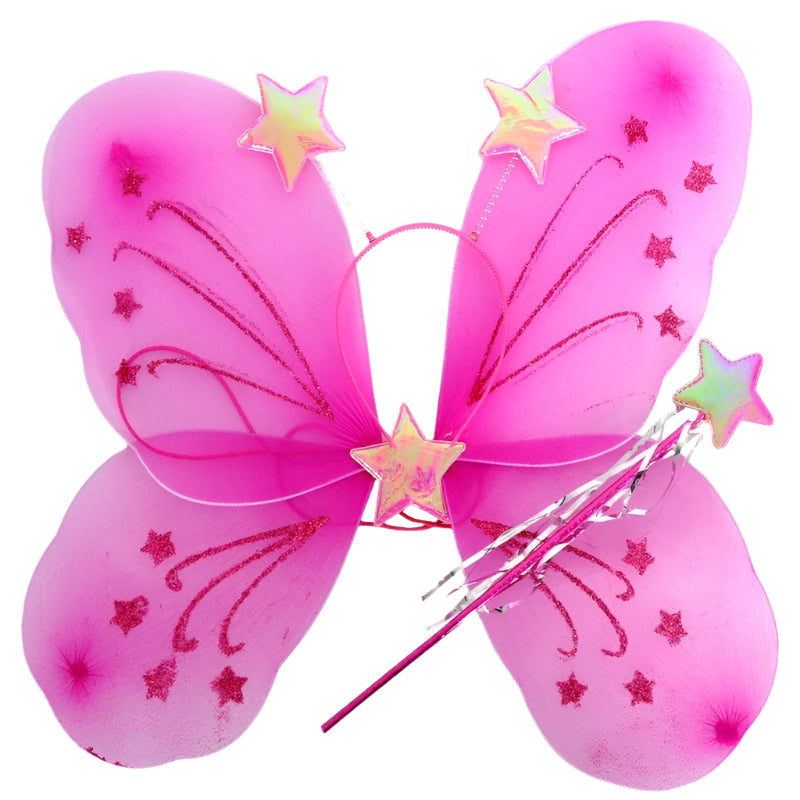 Br Costumes Girls Kids Angel Fairy Butterfly Wing Fancy Princess Party Prop Wings
