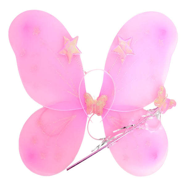 Br Costumes Girls Kids Angel Fairy Butterfly Wing Fancy Princess Party Prop Wings