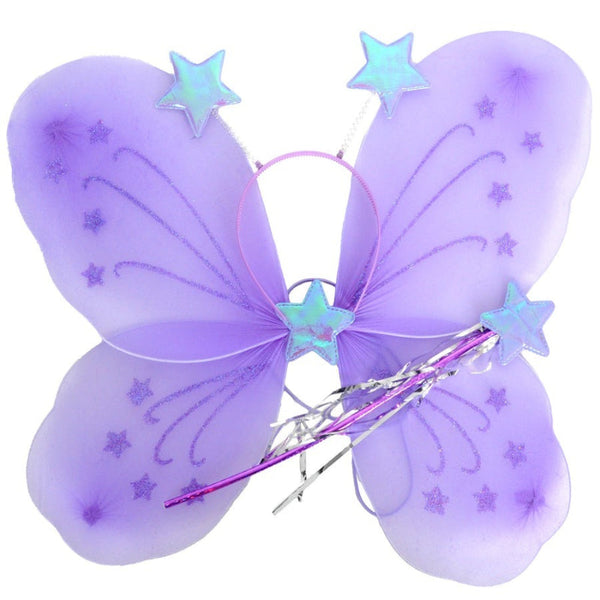 Br Costumes Girls Kids Angel Fairy Butterfly Wing Fancy Princess Party Prop Wings