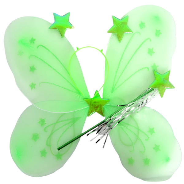 Br Costumes Girls Kids Angel Fairy Butterfly Wing Fancy Princess Party Prop Wings