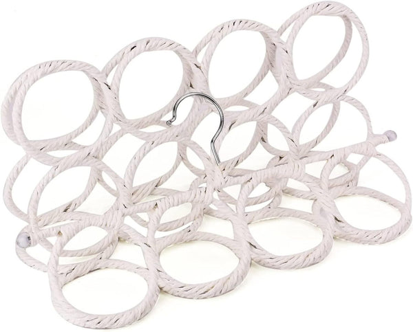 Br Apparel 2X 24 Hole Scarf Hanger Holder Storage Tie Belt Organiser Space Saver Hooks & Hangers