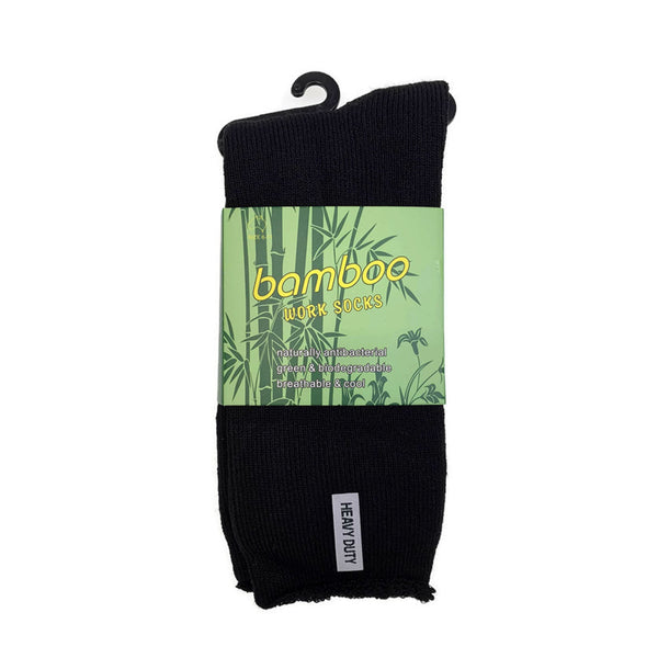 Br Apparel 12 Pairs Premium Bamboo Mens Heavy Duty Thick Work Cushion Socks