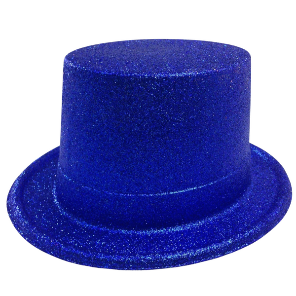 Br Costumes 12X Blue Glitter Top Bulk Party Accessories Hats