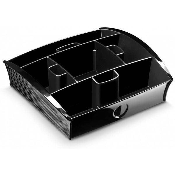 Cep Tea Coffee Storage Home Office Organizer Organiser Distributor Tray Black Food Storage Containers