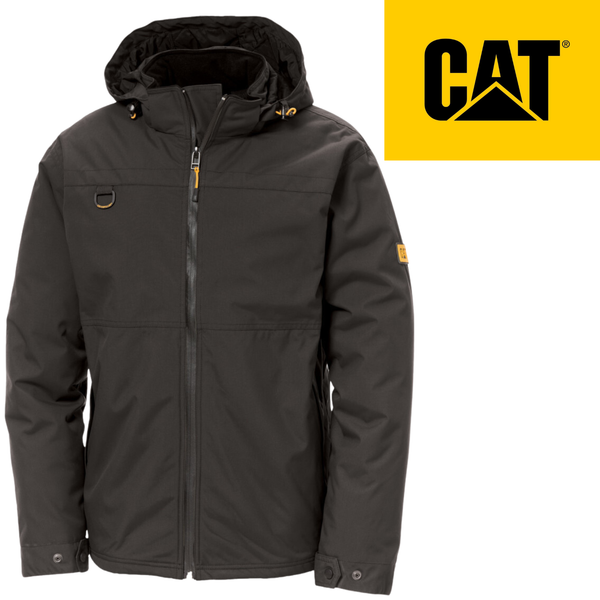 Mens Waterproof Zip Jacket Hood Chinook Cat Winter Ski In Black 3Xl Other Snow Sports Accessories