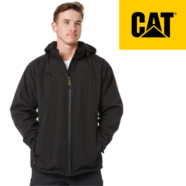 Mens Waterproof Zip Jacket Hood Chinook Cat Winter Ski In Black 3Xl Other Snow Sports Accessories