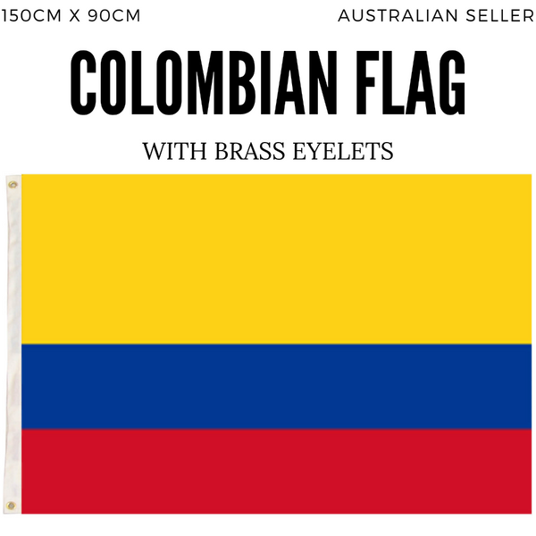 Br Costumes Republica De Colombia Country Flag Heavy Duty Colombian 150Cm X 90Cm Flags