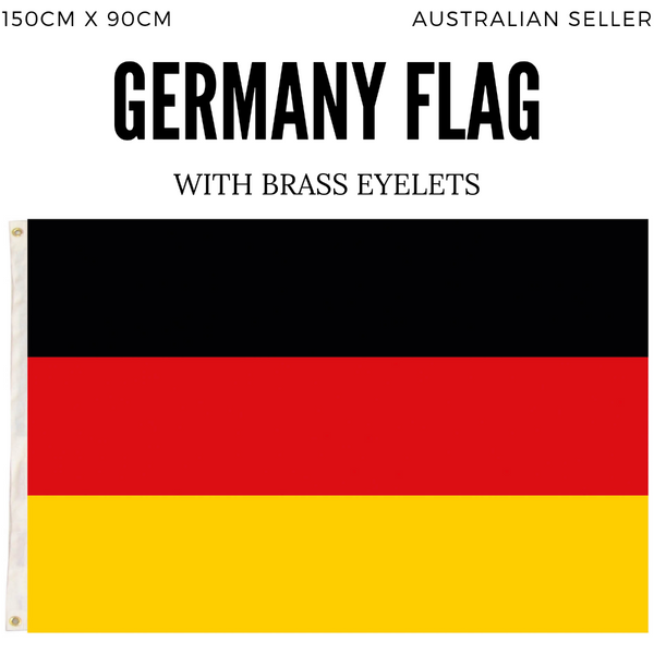 Br Costumes Germany Country Flag Deutschland Heavy Duty 150Cm X 90Cm Flags