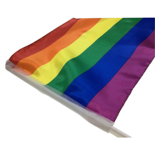 Br Costumes Rainbow Car Flag W Clip Australia Day 30Cm X 45Cm Lgbt Gay Pride Flags