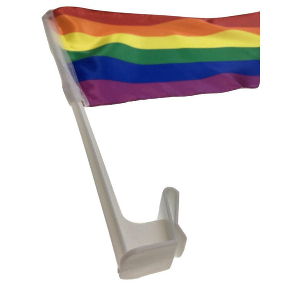 Br Costumes Rainbow Car Flag W Clip Australia Day 30Cm X 45Cm Lgbt Gay Pride Flags