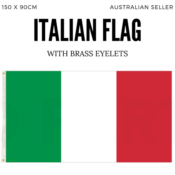 Br Costumes Italy Country Flag Italian Heavy Duty 150Cm X 90Cm Flags