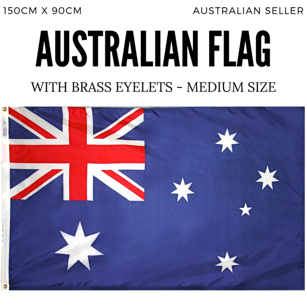 Br Costumes Australia Flag Aussie Australian Day Souvenir National 150Cmx90cm Medium Flags
