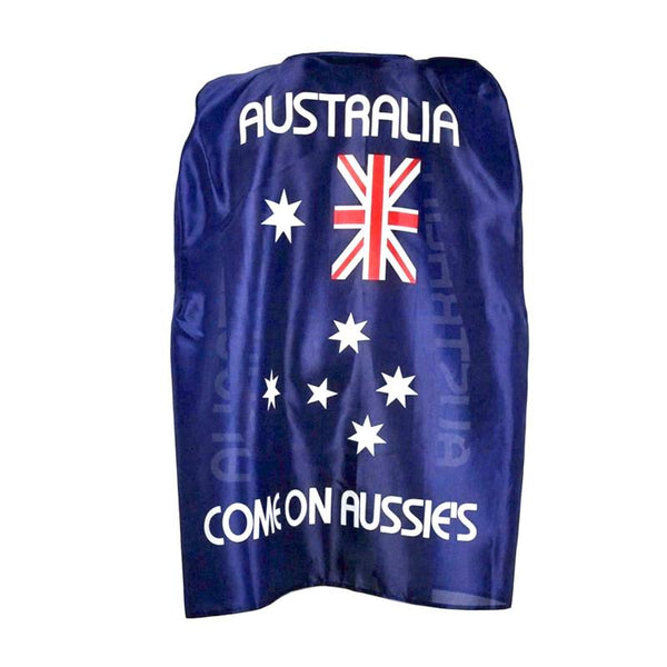 Br Costumes Australian Flag Cape Aussie Day Open Wrap Wings