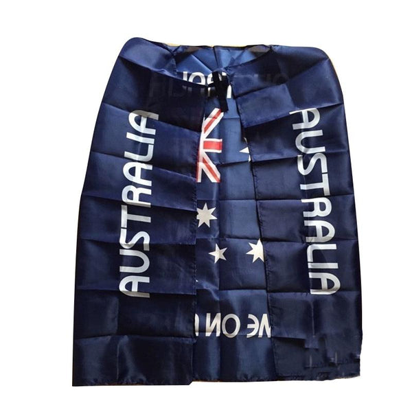 Br Costumes Australian Flag Cape Aussie Day Open Wrap Wings