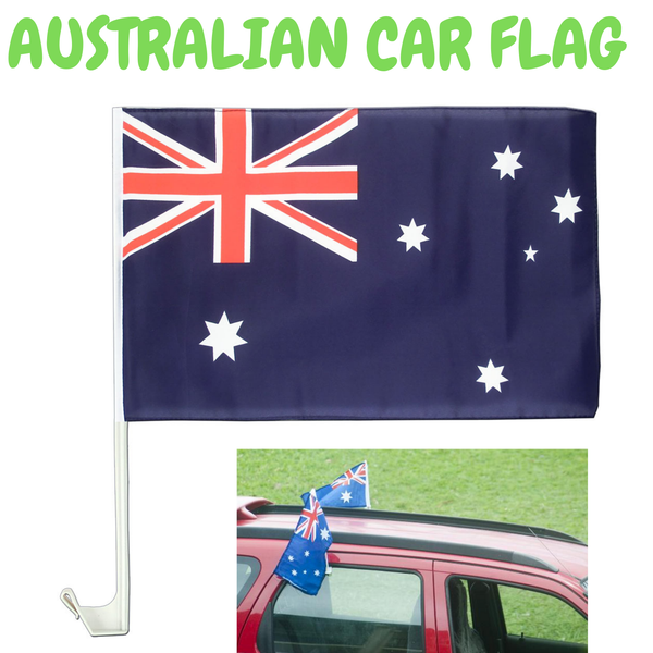 Br Costumes 1X Australia Car Flag With Clip Day 30Cm 45Cm Flags