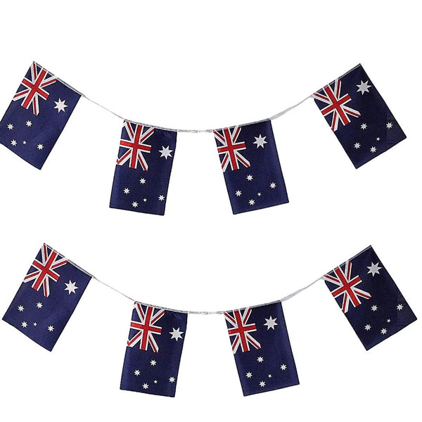 Br Costumes 7M Australia Bunting Flag Australian Day Colours Party Banner Flags Decor Banners Bunting & Garlands