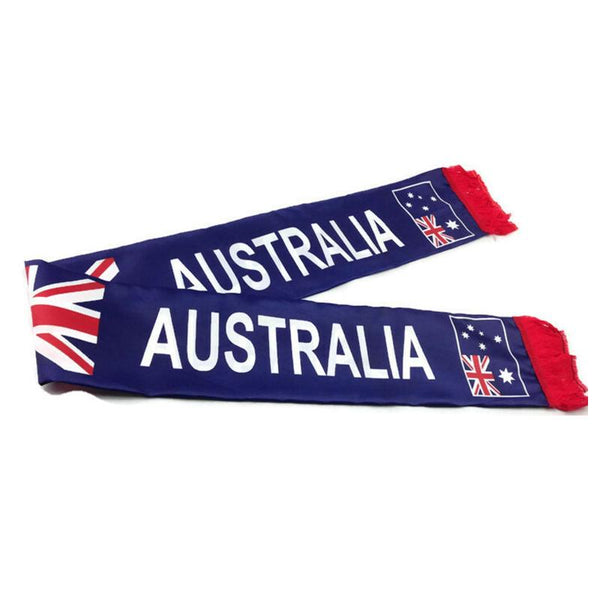 Br Costumes Australian Flag Scarf Day Party W Fringe Souvenir Banners Bunting & Garlands