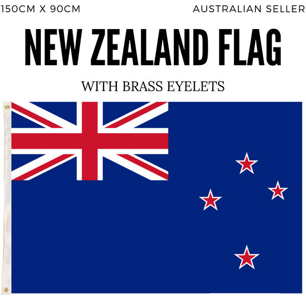 Br Costumes New Zealand Country Flag Kiwi Heavy Duty Outdoor Maori 150Cm X 90Cm Flags