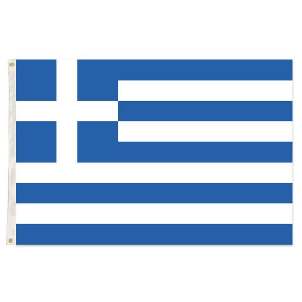 Br Costumes Greece Country Flag Greek Heavy Duty National Olympics Europe 150Cm X 90Cm Flags