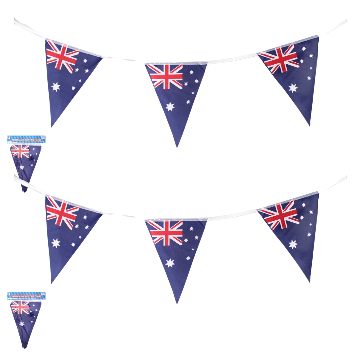 Br Costumes 2X 3.6M Australia Bunting Flag Australian Day Colours Party Banner Flags Decor Banners Bunting & Garlands