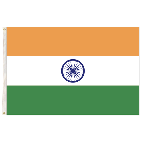 Br Costumes India Country Flag Indian Heavy Duty Cricket Diwali Divali 150Cm X 90Cm Flags