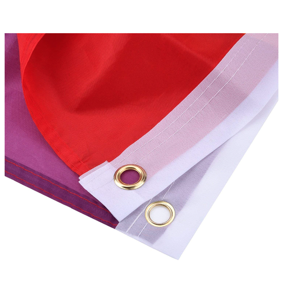 Br Costumes Deluxe Rainbow Progress Gay Pride Flag Lgbtq+ Lgbtqia Banner 150X90cm Flags