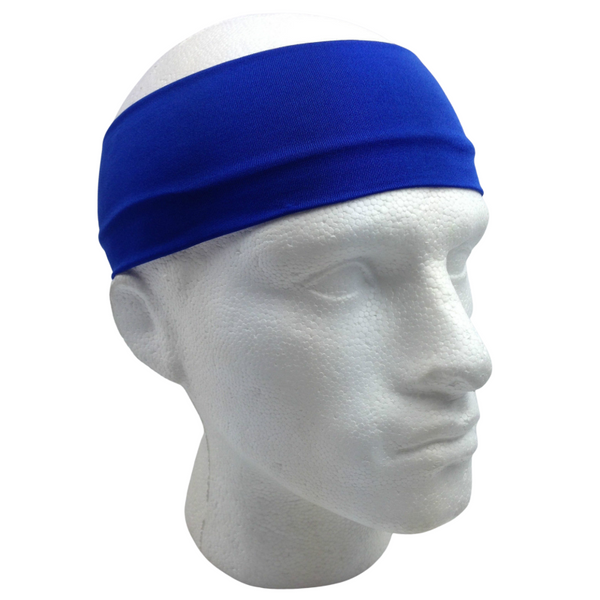 Br Costumes Plain Headband Elastic Stretch Sports Yoga Hair Band Unisex 8Cm Wide Wrap Wristbands & Headbands